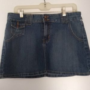 NWOT Neeso Jeans denim strechy short skirt